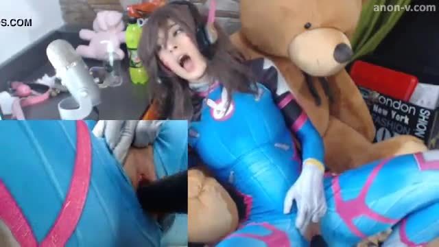 Cute cosplayer teen webcam kinny