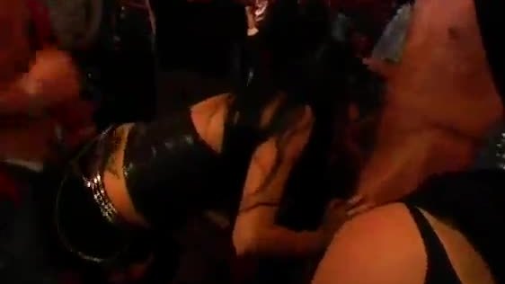 Seductive dancing with alluring chicks