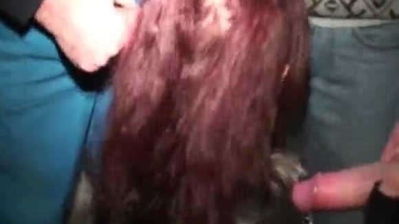 Lilly lebau is gang banged by several big black dicks