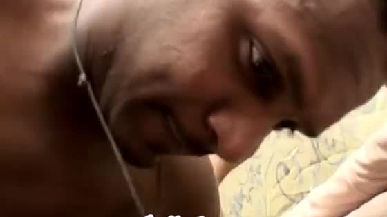 Hot african babe with big tits slammed hard by big white cock