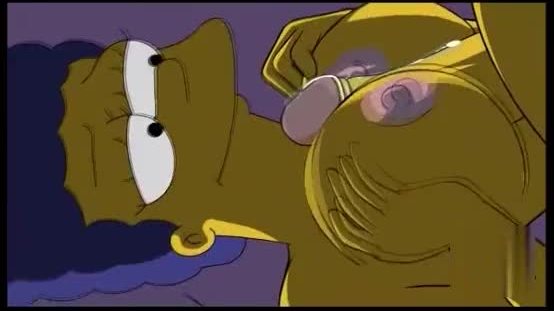 Simpsons porn sex night