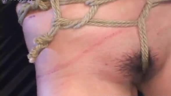 Bdsm teen gets tied up and she gets waxed