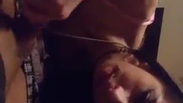 Busty ex girlfriend sucking my cock