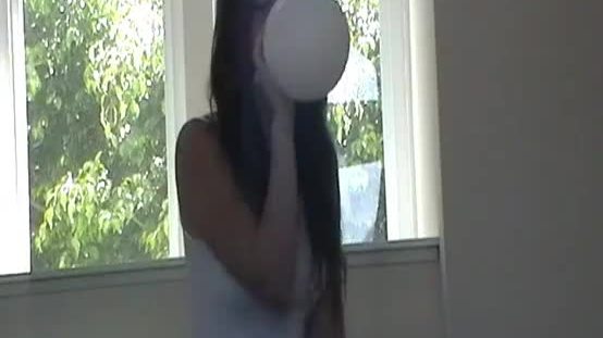 Sexy balloon popping part 6