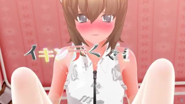Erotic 3d anime girl gets gangbanged