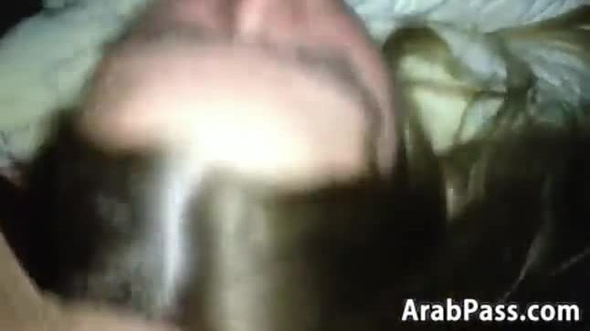 Girl loving arab cock pov