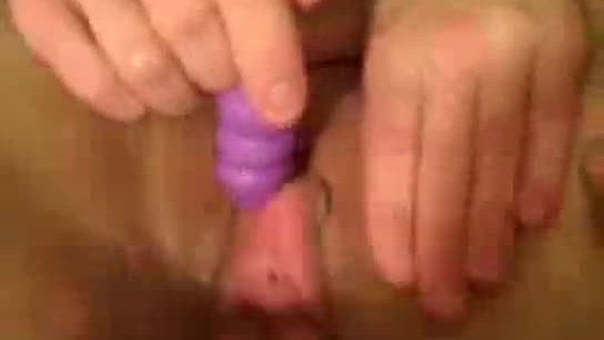 Wet orgasm with my creamy toys