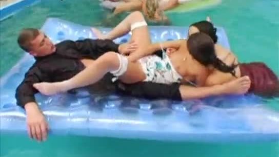 Fucking during a pool party