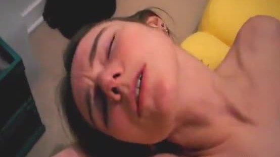 Skinny teen fist fucked in her greedy wrecked twat