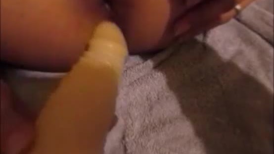 My wife milking my dick with her huge naturals
